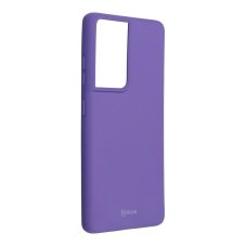 Kryt Roar Colorful Jelly Case - Samsung Galaxy S21 Ultra fialový Kryt Roar Colorful Jelly Case - Samsung Galaxy S21 Ultra fialový