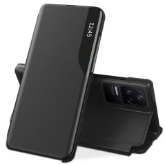 Kryt Tech-Protect Smart View Xiaomi Poco F4 5G Black Kryt Tech-Protect Smart View Xiaomi Poco F4 5G Black