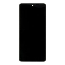 Kijelző kerettel Xiaomi Redmi Note 12 Pro 5G Black (Service Pack - eredeti pótalkatrész)