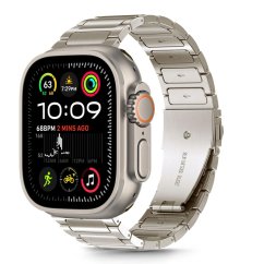 Remienok Tech-Protect Stainless Classic Apple Watch 6 / 7 / 8 / 9 / 10 / SE / Ultra 1 / 2 (44 / 45 / 46 / 49 mm) Titanium