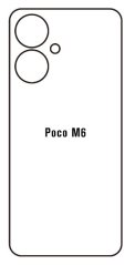 Hydrogel - zadná ochranná fólia - Xiaomi Poco M6 Hydrogel - zadná ochranná fólia - Xiaomi Poco M6
