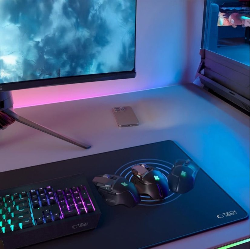 Tech-Protect A100 egérpad 100 X 50cm Black