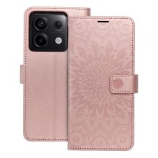 Kryt Mezzo Book Case Xiaomi Redmi Note 13 Pro 5G Mandala Rose Gold