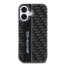 AMG Carbon Pattern zadný kryt pre iPhone 16 Black