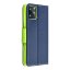 Kryt Fancy Book Case Samsung Galaxy A03S Navy / Lime