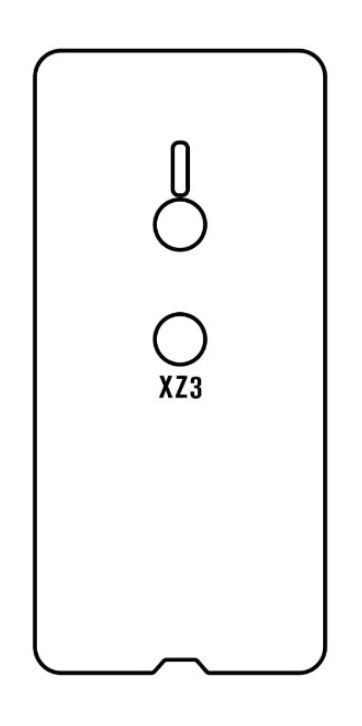 Hidrogél - hátsó védőfólia - Sony Xperia XZ3