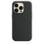 iPhone 14 Pro Silicone Case s MagSafe - Midnight design (čierny)