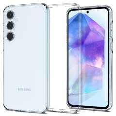 Kryt Spigen Liquid Crystal Samsung Galaxy A55 5G Crystal Clear Kryt Spigen Liquid Crystal Samsung Galaxy A55 5G Crystal Clear