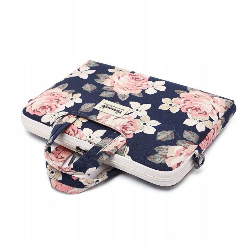 Kryt Canvaslife Briefcase Laptop 15-16 Navy Rose