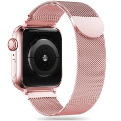 Remienok Tech-Protect Milaneseband Apple Watch 6 / 7 / 8 / 9 / 10 / SE (40 / 41 / 42 mm) Rose Gold