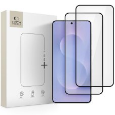 Ochranné tvrzené sklo Tech-Protect Glass Fit+ 2-Pack Samsung Galaxy S25 Edge Black