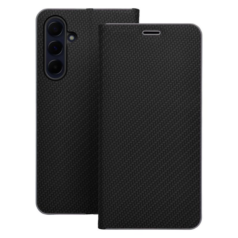 Kryt Luna Book Carbon Xiaomi Redmi Note 13 Pro 5G Black