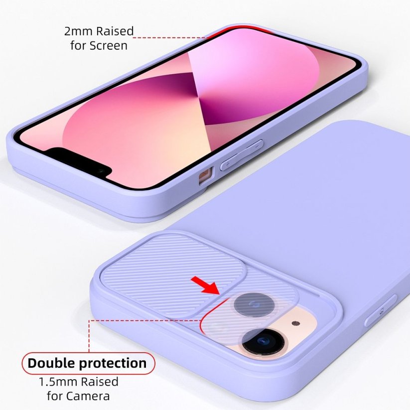 Kryt Slide Case Samsung Galaxy S24 Ultra Lavender