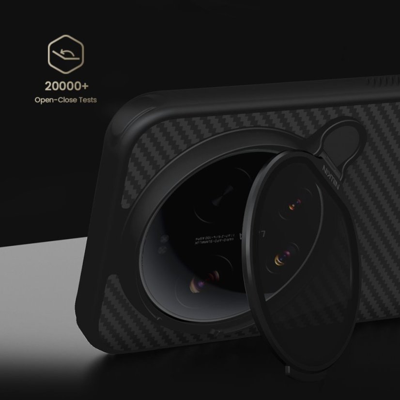 Nillkin CarboProp Aramid Magnetic zadný kryt pre Xiaomi 17 Ultra Black
