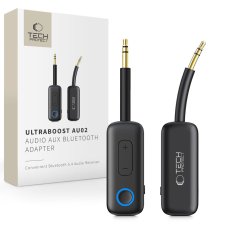 Tech-Protect Ultraboost Au02 Audio adaptér Aux Bluetooth 5.4 černý
