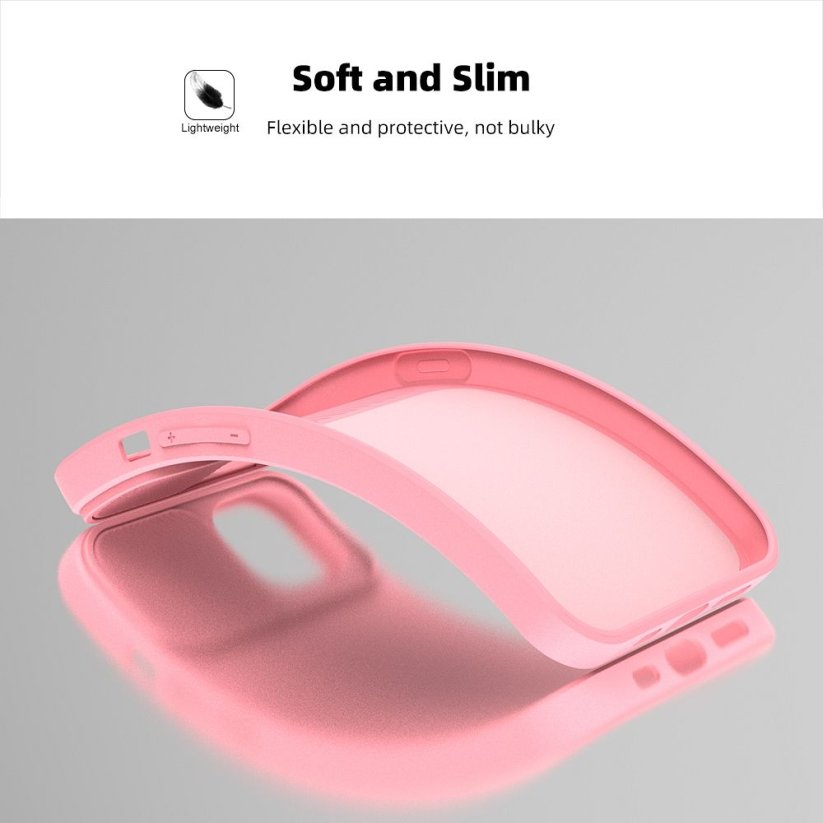 Kryt Slide Case iPhone 14 Light Pink