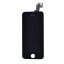 ORIGINAL Čierny LCD displej iPhone 5S s prednou kamerou + proximity senzor OEM (bez home button)
