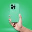 Kryt Case iPhone 15 Pro Silicone 2mm s MagSafe Mint