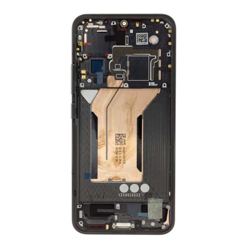 Kijelző kerettel Xiaomi 14 5G Black (Service Pack - eredeti pótalkatrész)