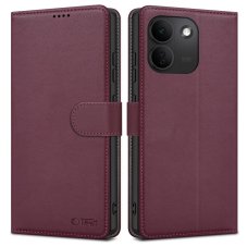 Pouzdro Tech-Protect Wallet na Xiaomi Redmi Note 17 Pro Max 5G Mulberry