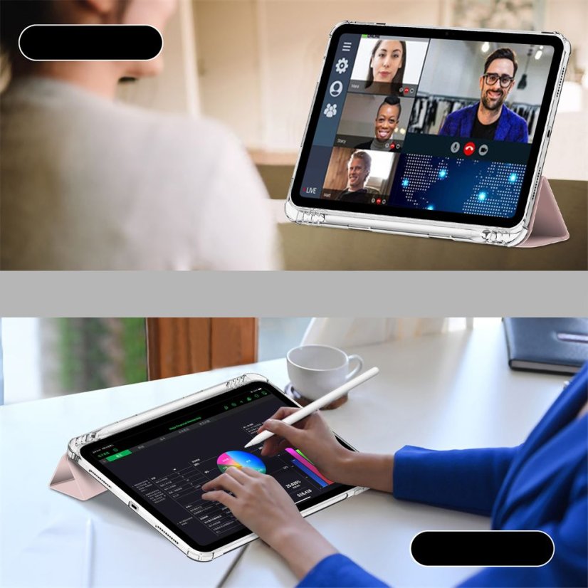 Kryt Tech-Protect SC Pen Hybrid iPad 10.9” 10 / 2022 / 11” 11 / 2025 Pink