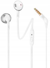 Slúchadlá Wire Earphones Jack 3,5 mm Jbl T205 White