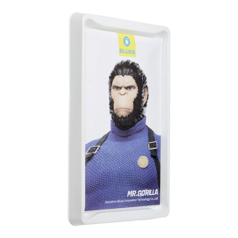 Edzett védőüveg 5D Mr. Monkey Glass - Samsung Galaxy S24 Plus Black (Anti-Static Strong Hd)