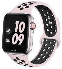 Řemínek pro Apple Watch (38/40/41 mm) Sport, desert sand-black (velikost S)