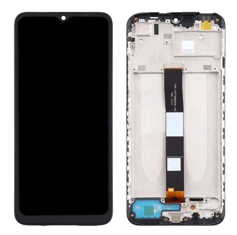 Xiaomi Redmi 9A/9C/9AT LCD kijelző + érintőképernyő kerettel