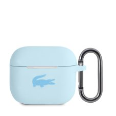 Lacoste Liquid Silicone Glossy Printing Logo púzdro pre AirPods 3 Blue Lacoste Liquid Silicone Glossy Printing Logo púzdro pre AirPods 3 Blue