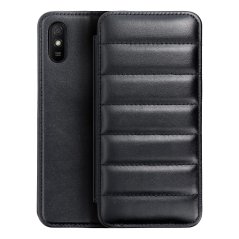 Kryt PUFFER Book Xiaomi Redmi 9AT / Redmi 9A čierny Kryt PUFFER Book Xiaomi Redmi 9AT / Redmi 9A čierny