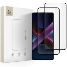 edzett védőüveg Tech-Protect Glass Fit+ 2-Pack Xiaomi Poco X7 Pro 5G Black edzett védőüveg Tech-Protect Glass Fit+ 2-Pack Xiaomi Poco X7 Pro 5G Black