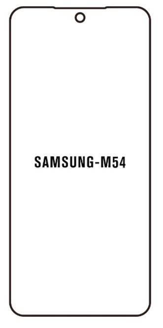Hydrogel - ochranná fólia - Samsung Galaxy M54