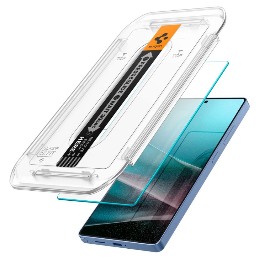 edzett védőüveg Spigen Glas.Tr "Ez Fit" Hd 2-Pack Samsung Galaxy S25 Ultra Clear