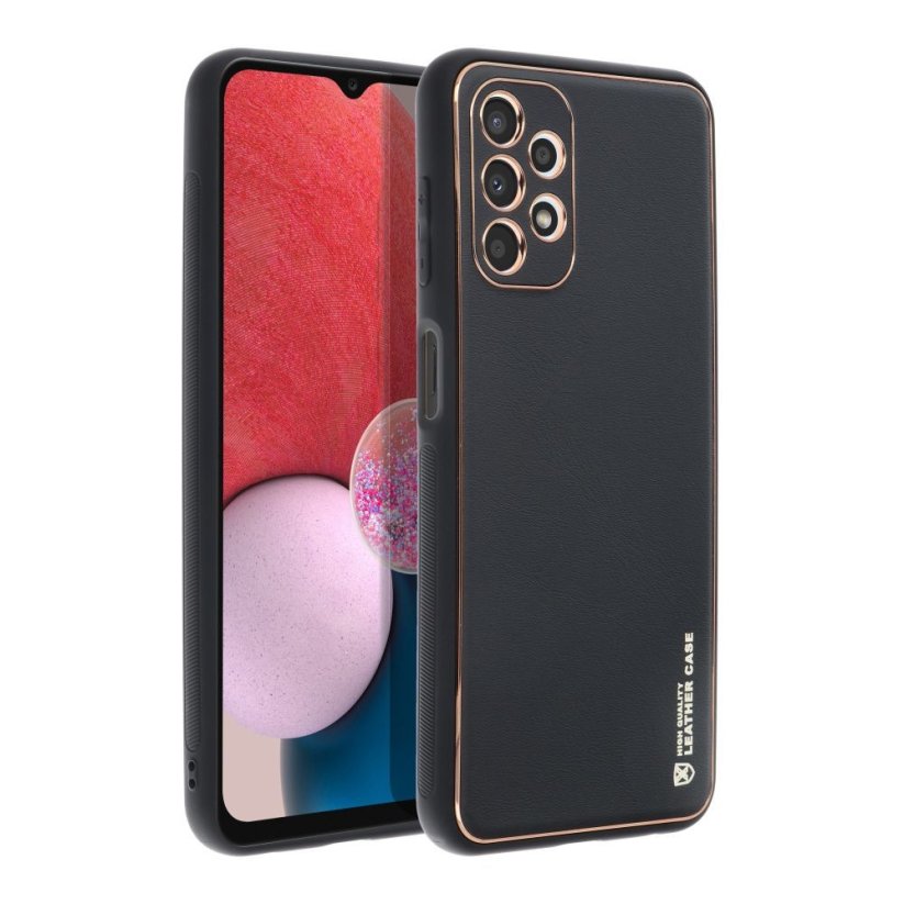 Forcell LEATHER Case  Samsung Galaxy A13 4G čierny