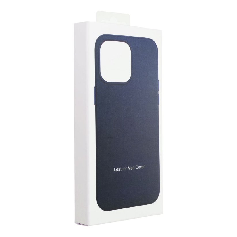 Kryt Leather Mag Cover Case iPhone 14 Plus Indigo Blue