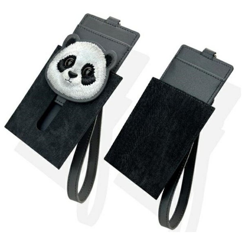 Kryt Nimmy Set 3v1 Phone Bag + Wallet + Gps Cover Big Eyed Pet 2.0 Panda Black