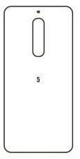 Hydrogel - zadná ochranná fólia - Nokia 5
