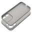 Kryt Silicone Mag Cover Case s MagSafe iPhone 15 Pro Titanium Grey