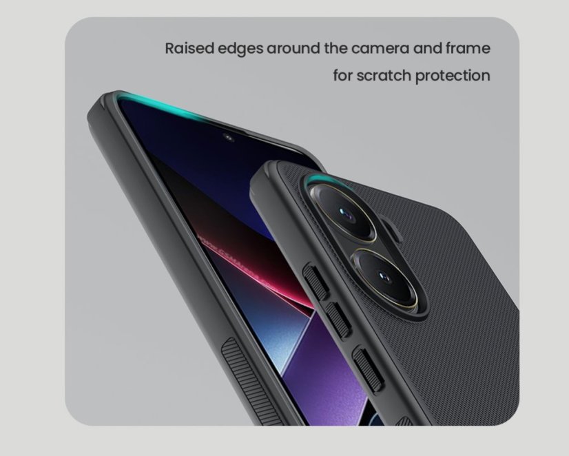 Nillkin Super Frosted PRO Magnetic zadný kryt pre Poco X7 Pro 5G Black