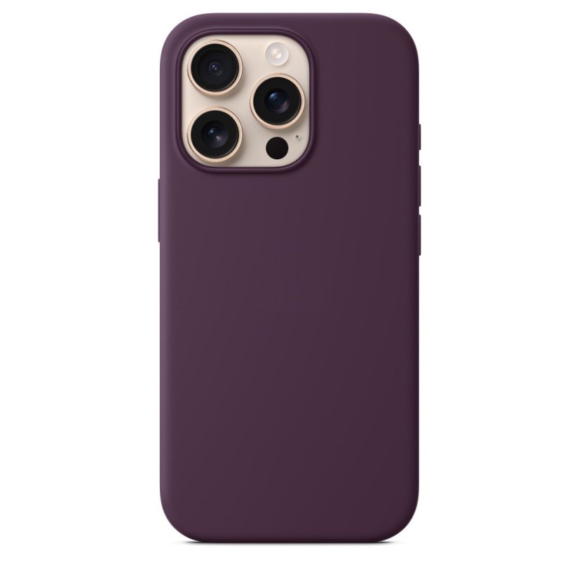 engaroGuard iPhone 16 Pro Silicone Case s MagSafe - Plum