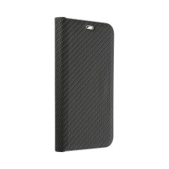 Kryt Forcell LUNA Book Carbon Samsung Galaxy A03 čierny Kryt Forcell LUNA Book Carbon Samsung Galaxy A03 čierny