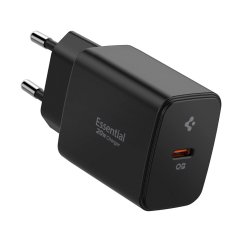 Nabíjačka do siete Spigen Essential Ee201Eu 1-Port Network Charger 20W Black