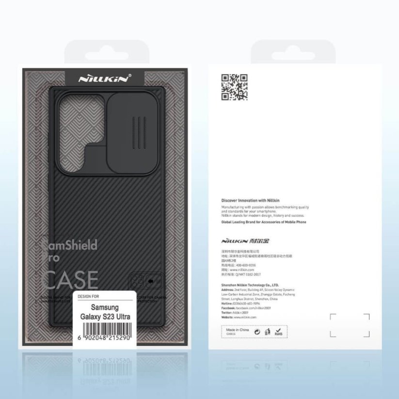 Kryt Nillkin Camshield Pro Samsung Galaxy S23 Ultra Black