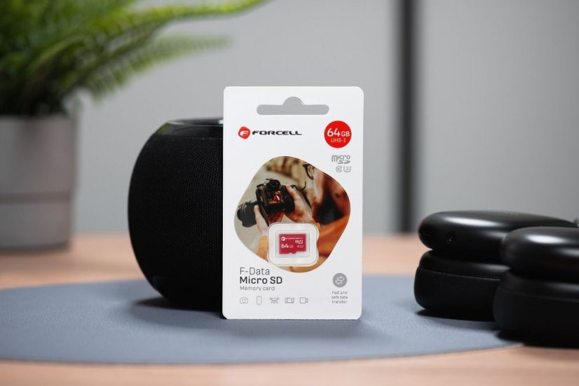 Pamäťová karta Forcell F-Data Memory Card 64Gb Uhs-I U3 Class 10