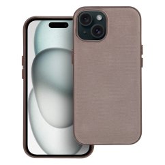 Kryt Woven Mag Cover iPhone 15 Light Brown