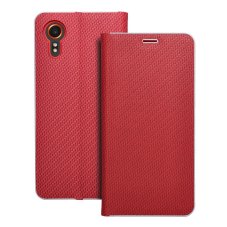 Kryt Flip Case Samsung Galaxy Xcover 7 Luna Book Carbon Red
