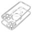 Kryt Electro Mag Cover Case s MagSafe iPhone 15 Plus Silver