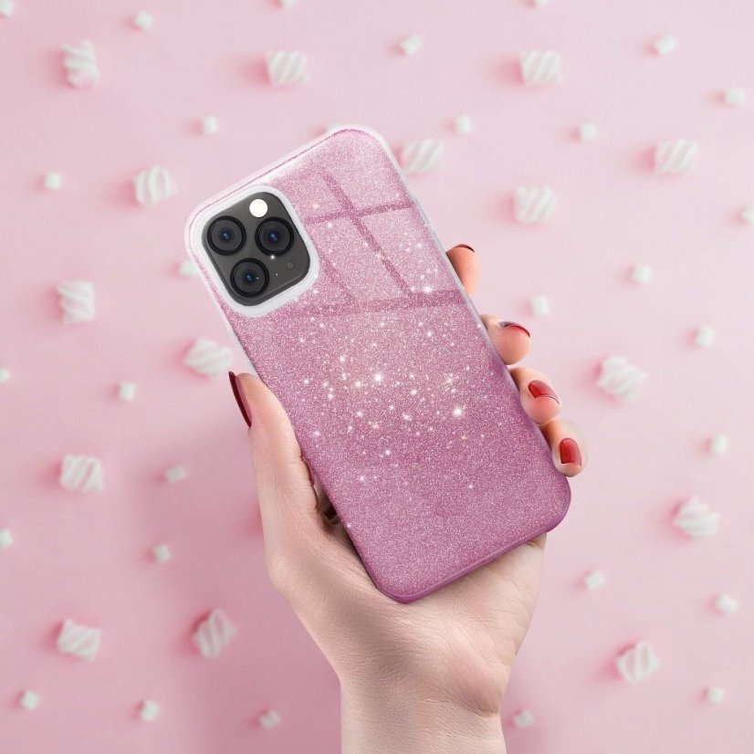 Kryt Forcell SHINING Case  Xiaomi POCO M4 Pro 5G ružový