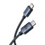 KÁBEL BASEUS CRYSTAL SHINE TYPE-C TO TYPE-C CABLE PD100W/3A 120CM BLACK